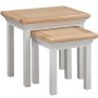 Cotswold Grey Painted Nest of Tables
