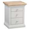 Cotswold Grey Painted 3 Drawer Bedside Cotswold Grey Painted 3 Drawer Bedside
