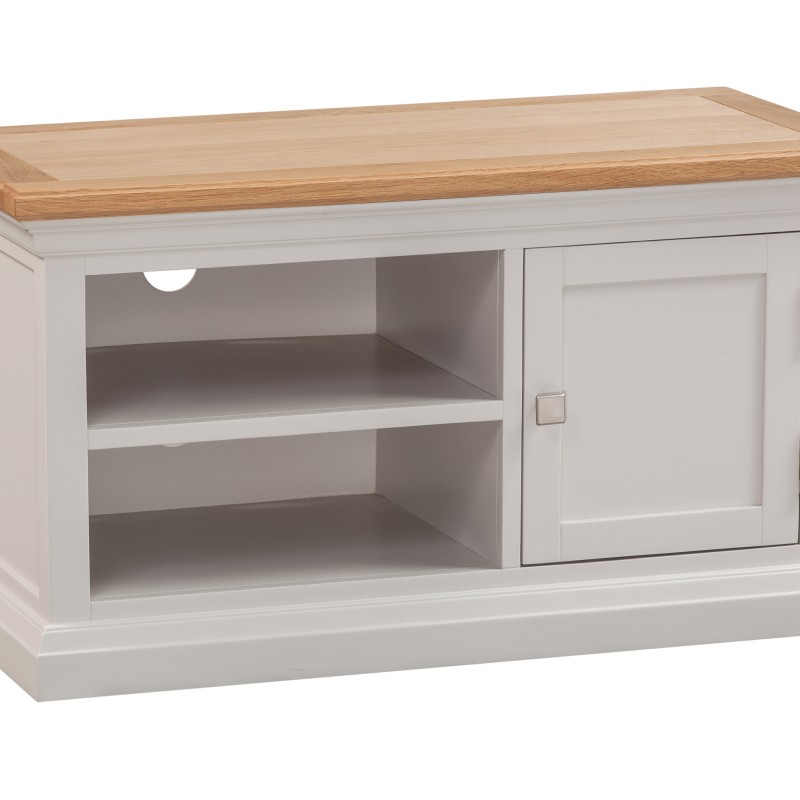 Cotswold Grey Painted TV Cabinet