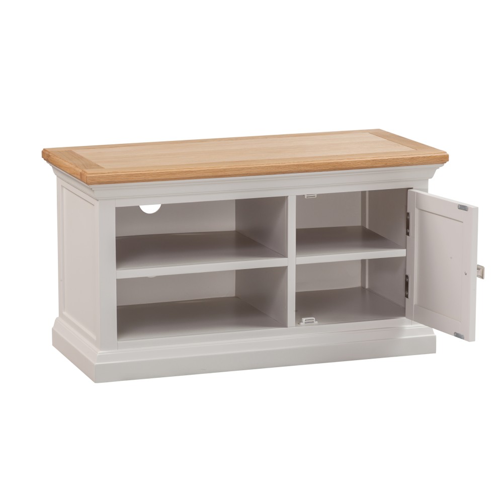 Cotswold Grey Painted TV Cabinet