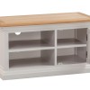 Cotswold Grey Painted TV Cabinet