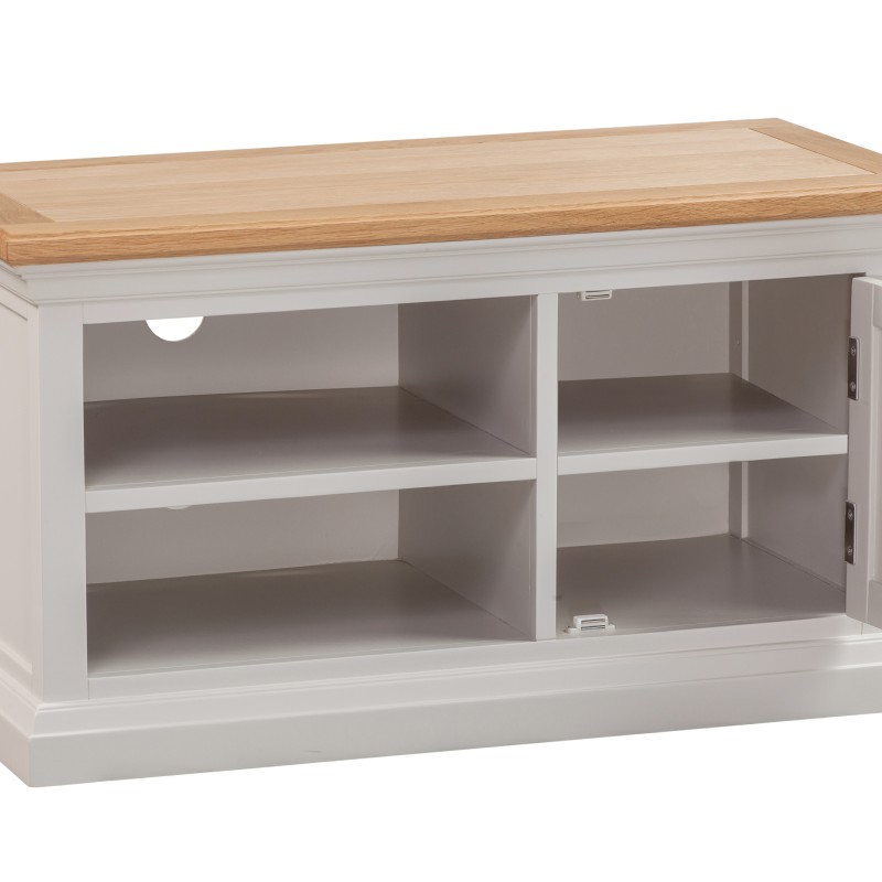 Cotswold Grey Painted TV Cabinet