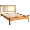 Dorset Oak New Style 4'6'' Double Low Foot End Bed