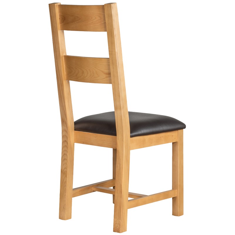 Avon Oak Ladder Back Dining Chair 