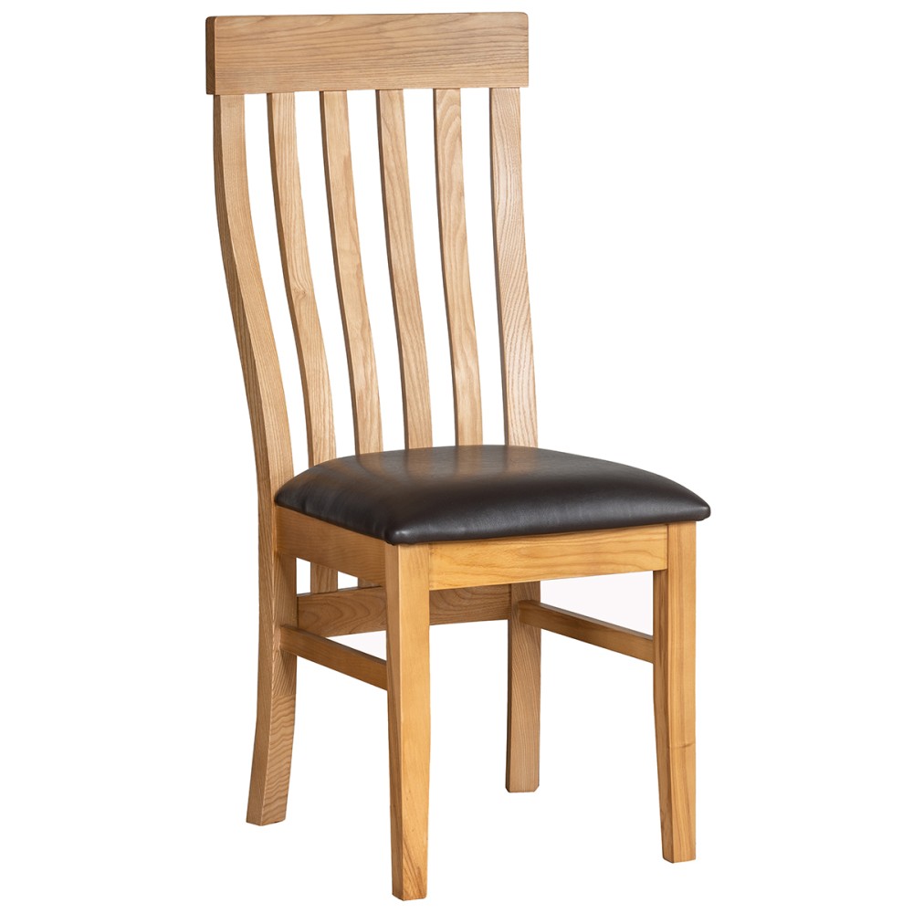 Dorset Oak Slatted Back Dining Chair Dorset Oak Slatted Back Dining Chair