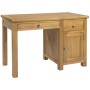 Dorset Oak Single Pedestal Desk 