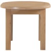 Dorset Oak D-End Extending Dining Table 