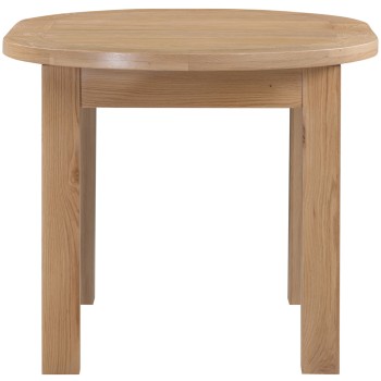 Dorset Oak D-End Extending Dining Table 