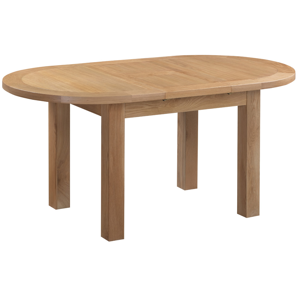 Dorset Oak D-End Extending Dining Table Dorset Oak D-End Extending Dining Table