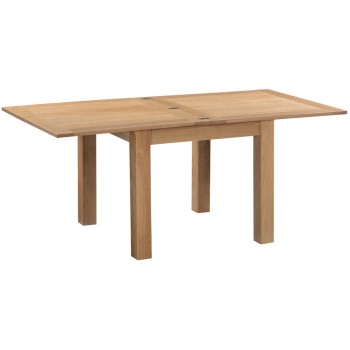 Dorset Oak Extending Flip Top Dining Table 