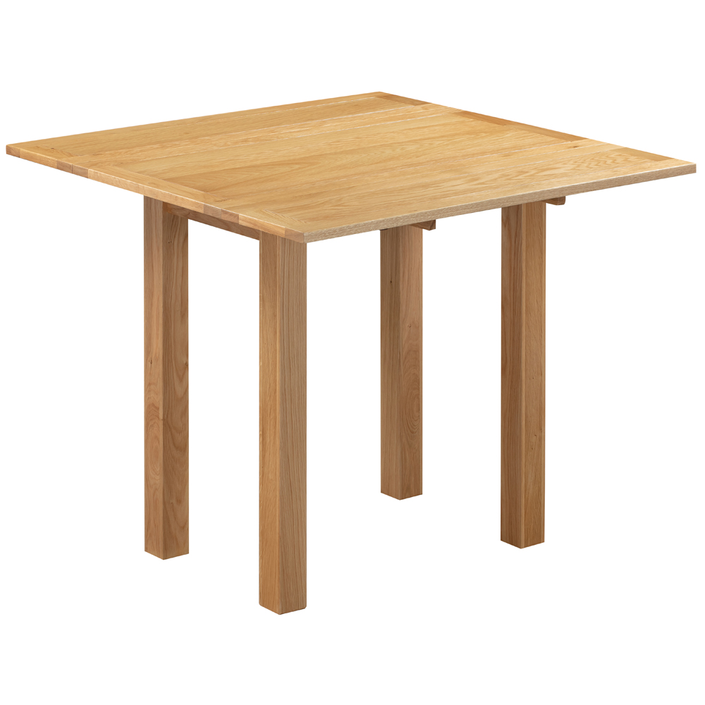 Dorset Oak Square Drop Leaf Dining Table 