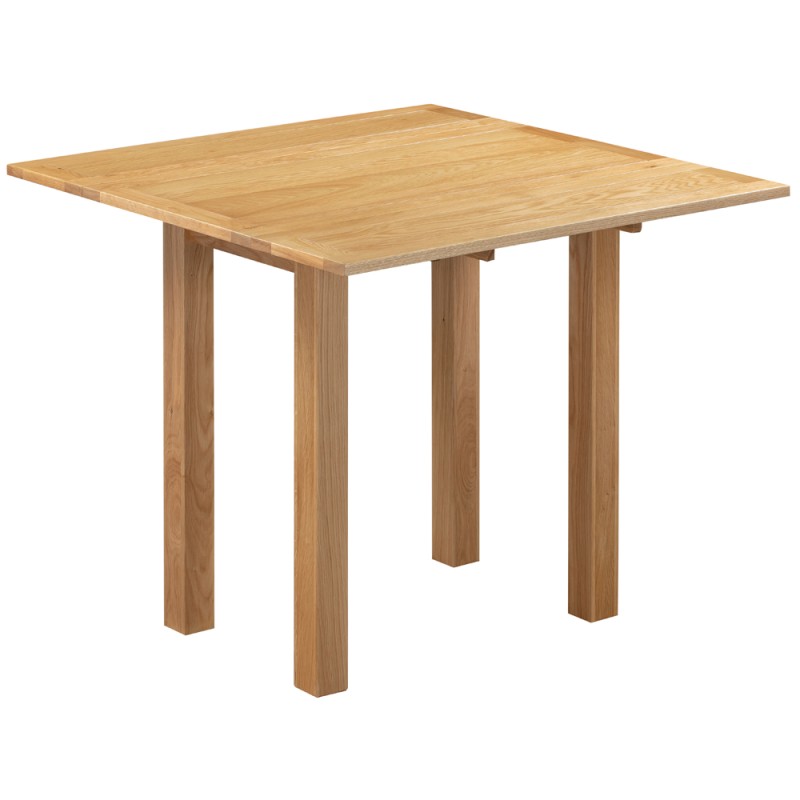 Dorset Oak Square Drop Leaf Dining Table 