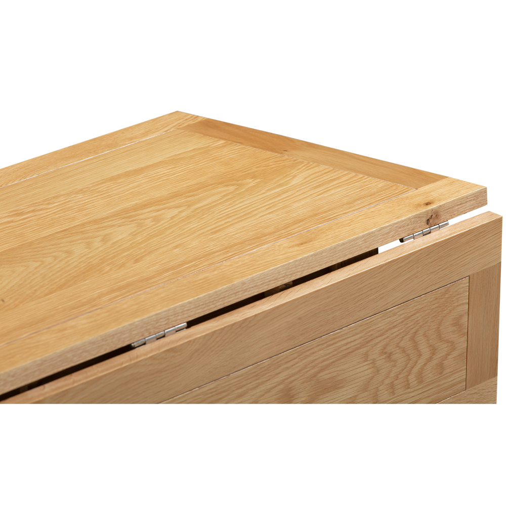 Dorset Oak Square Drop Leaf Dining Table 