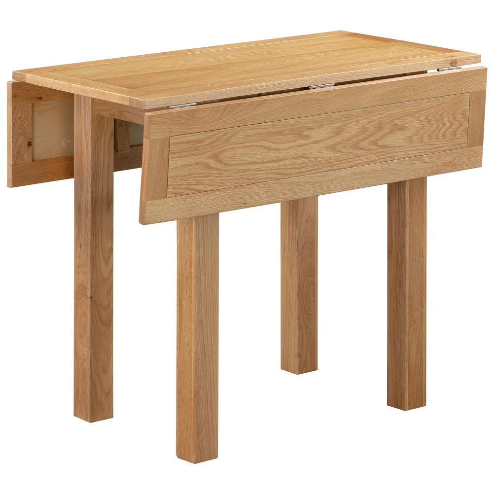 Dorset Oak Square Drop Leaf Dining Table 