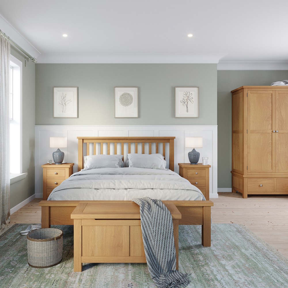 Dorset Oak 2 Over 4 Chest