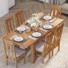 Dorset Oak Small Extending Dining Table 