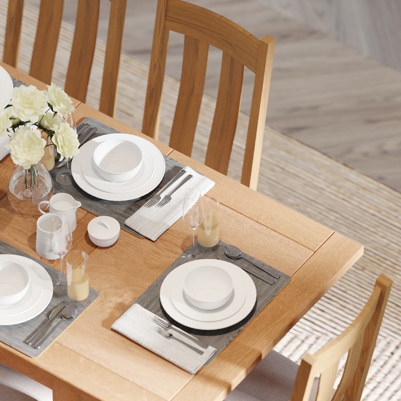 Dorset Oak Small Extending Dining Table 