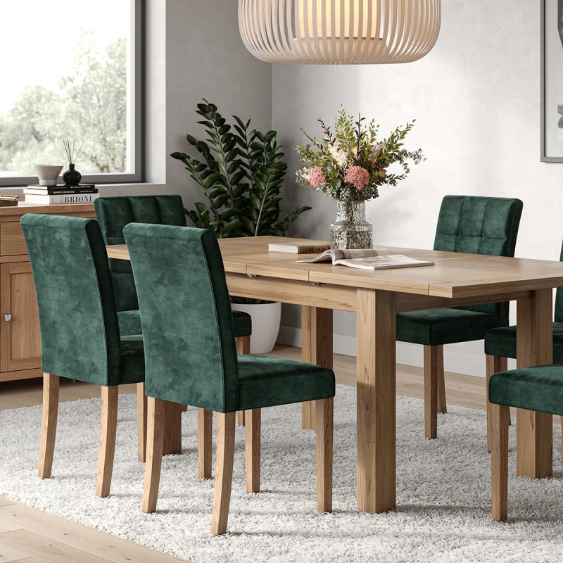 Dorset Oak Small Extending Dining Table 
