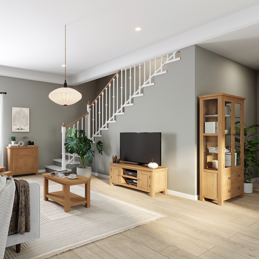 Dorset Oak Compact Sideboard