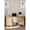 Dorset Oak Double Pedestal Desk