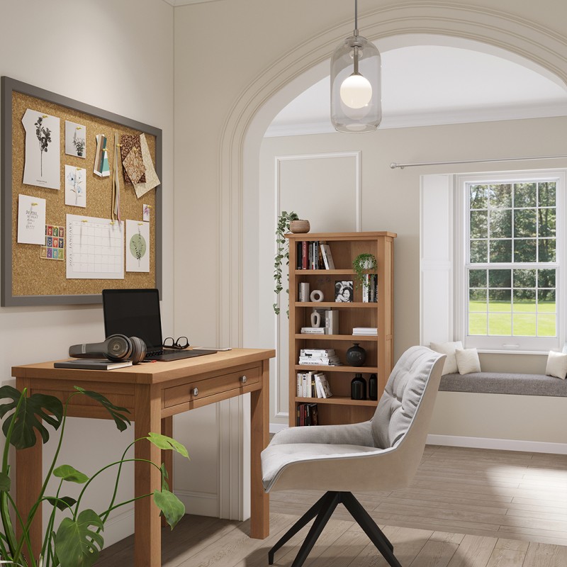 Dorset Oak Laptop Desk