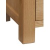 Dorset Oak Double Pedestal Dressing Table with Stool Dorset Oak Double Pedestal Dressing Table with Stool