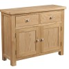 Dorset Oak 2 Door Small Sideboard