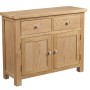 Dorset Oak 2 Door Small Sideboard