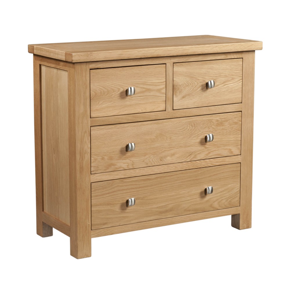 Dorset Oak 2 Over 2 Chest Dorset Oak 2 Over 2 Chest