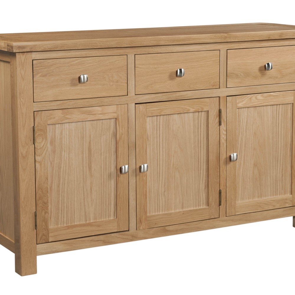 Dorset Oak 3 Door Sideboard Dorset Oak 3 Door Sideboard