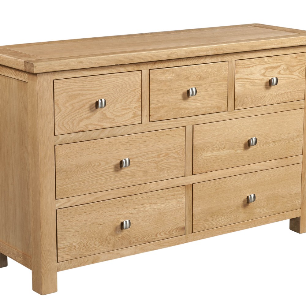 Dorset Oak 3 Over 4 Chest
