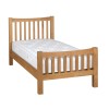 Dorset Oak 3' Single High Foot End Bed
