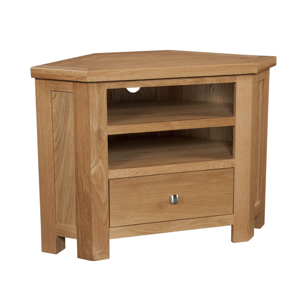 Dorset Oak Corner TV Unit