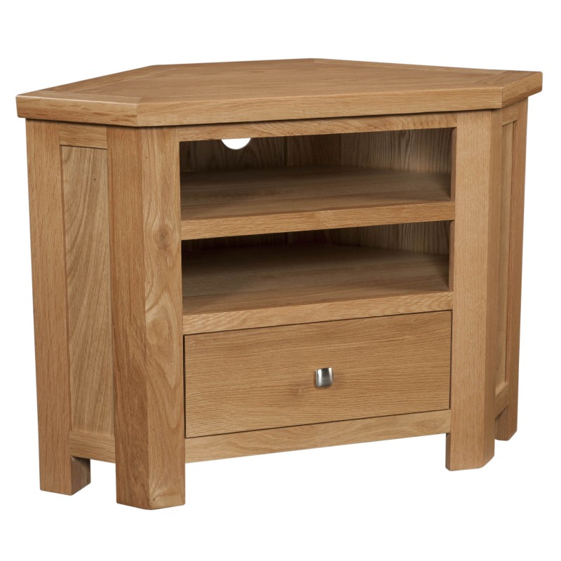 Dorset Oak Corner TV Unit