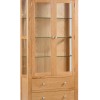 Dorset Oak Glazed Display Cabinet