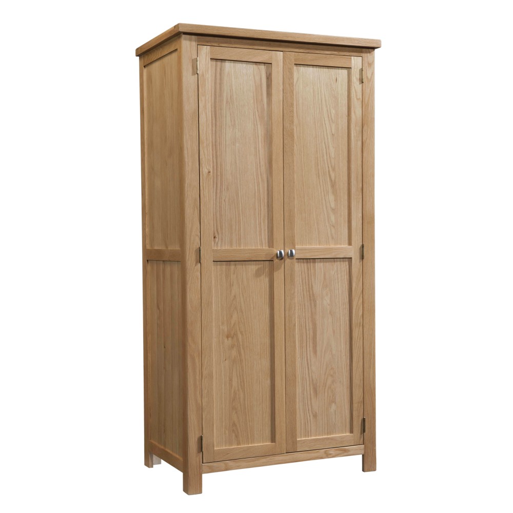 Dorset Oak Double Wardrobe