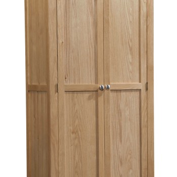 Dorset Oak Double Wardrobe