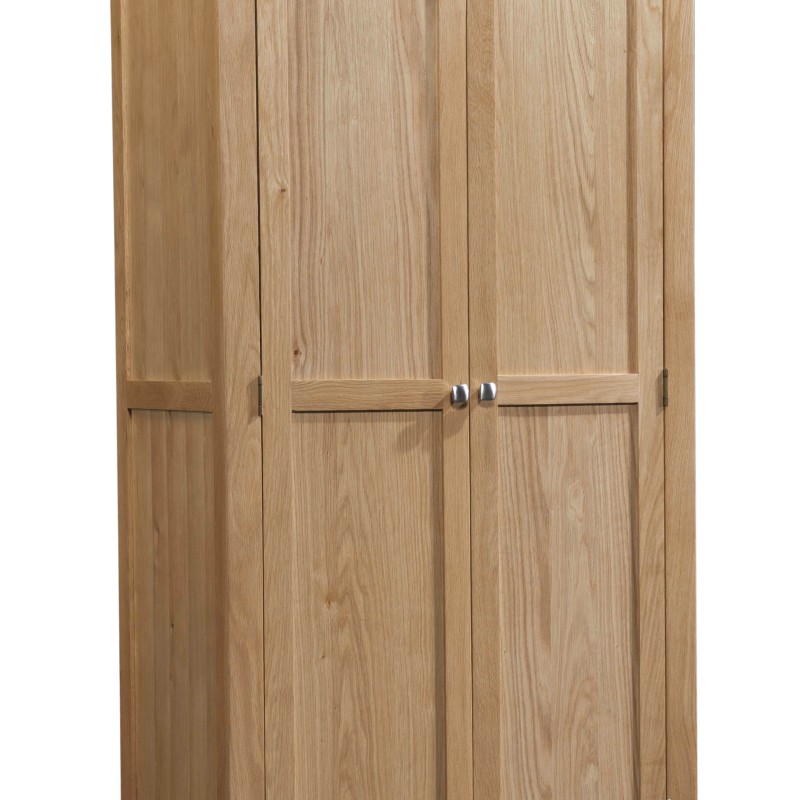Dorset Oak Double Wardrobe