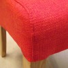 Dorset Oak Fabric Chair - Dark Orange
