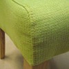 Dorset Oak Fabric Chair - Lime