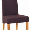 Dorset Oak Fabric Chair - Mauve