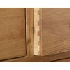 Dorset Oak Double Pedestal Dressing Table with Stool Dorset Oak Double Pedestal Dressing Table with Stool