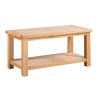 Dorset Oak Large Coffee Table With Shelf Dorset Oak Large Coffee Table With Shelf