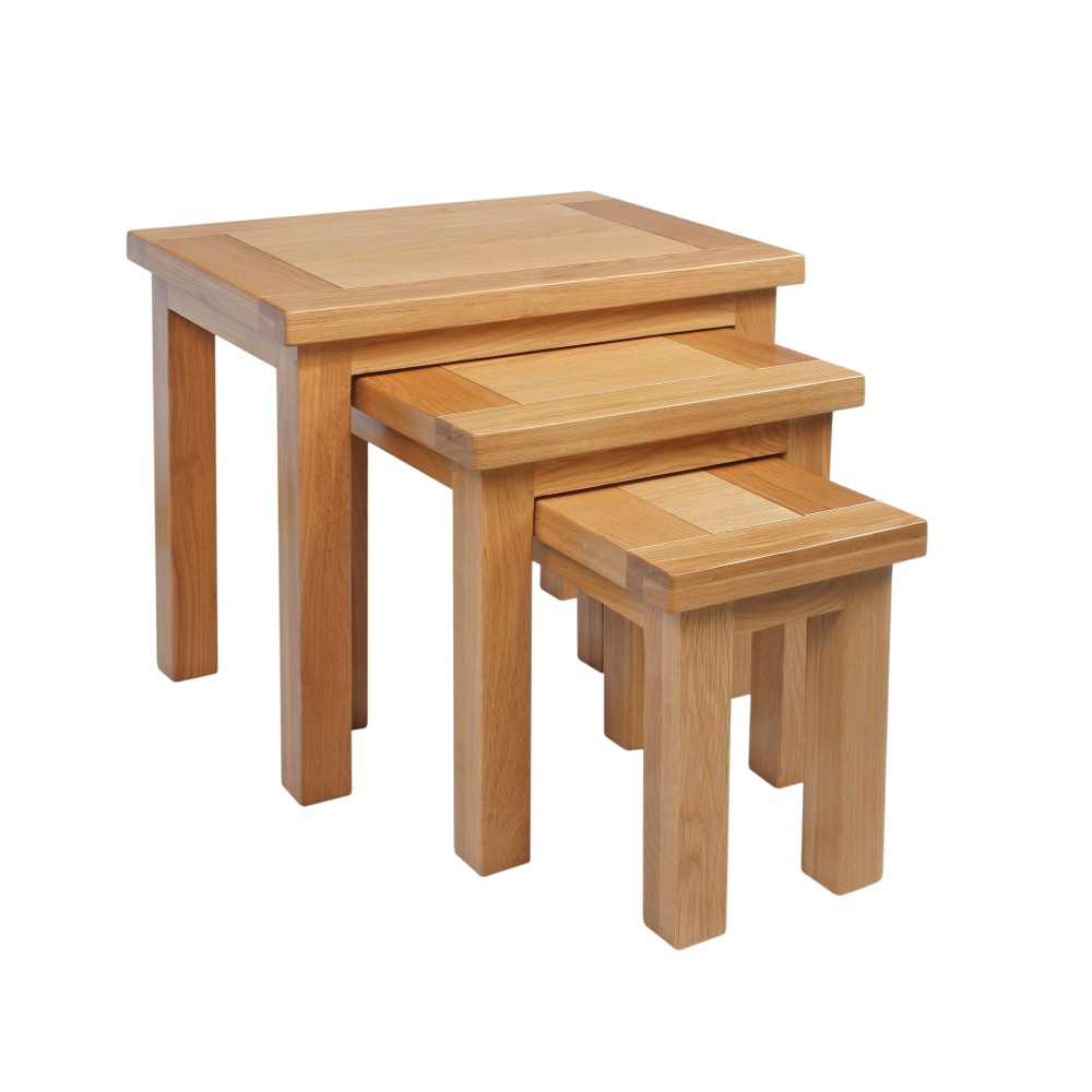 Dorset Oak Nest of Tables Dorset Oak Nest of Tables