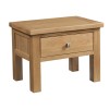 Dorset Oak Side Table with Drawer