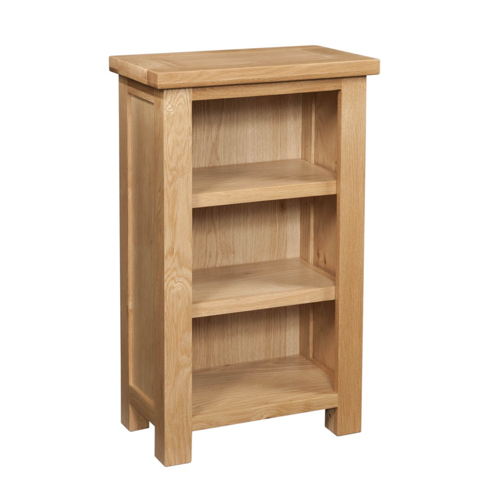 Dorset Oak Small Slim Bookcase