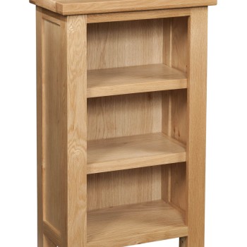 Dorset Oak Small Slim Bookcase