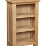Dorset Oak Small Slim Bookcase