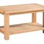Dorset Oak Small Coffee Table With Shelf