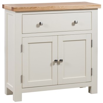 Dorset Painted Compact 1 Drawer 2 Door Sideboard